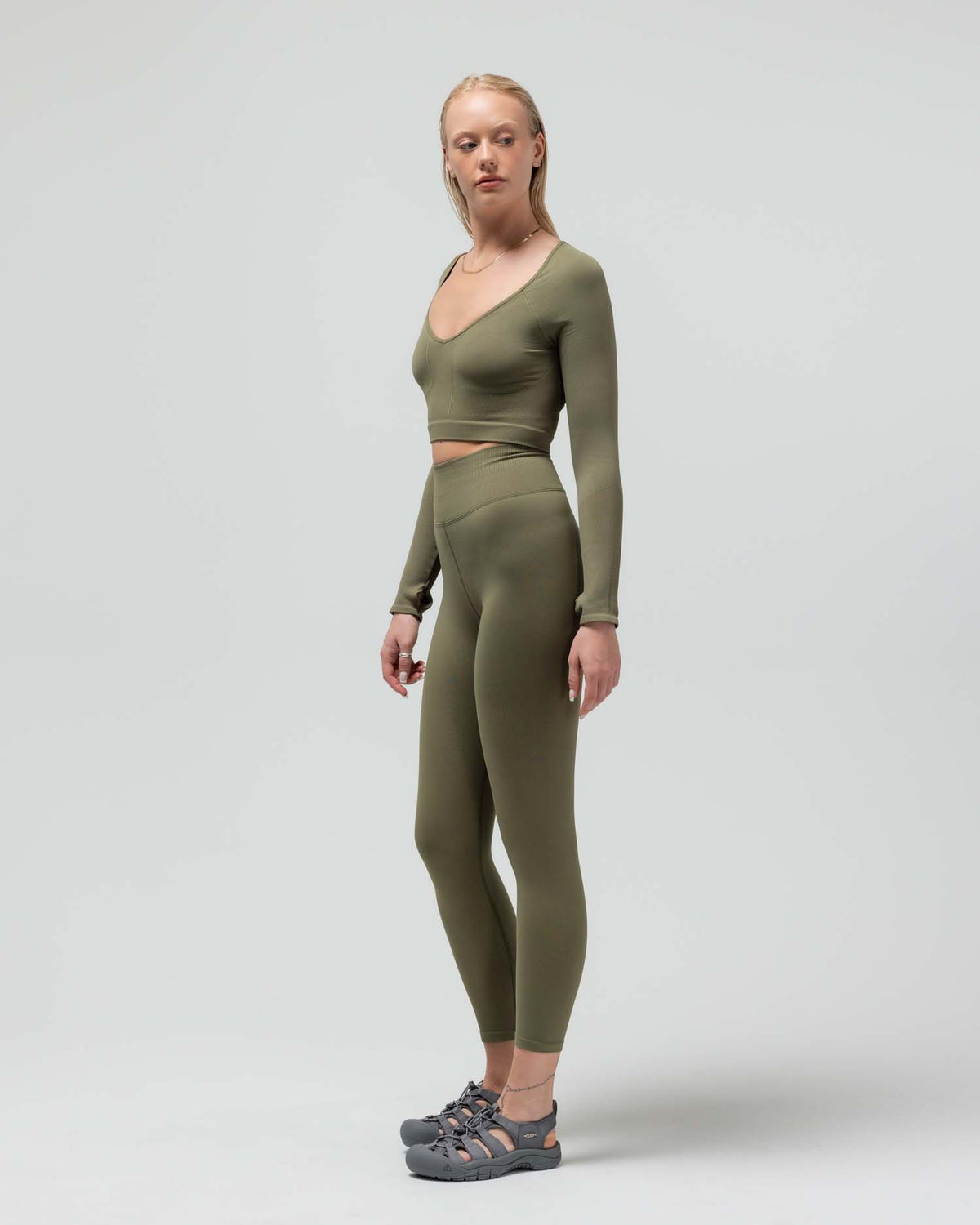 The Long-Sleeve Crop Top