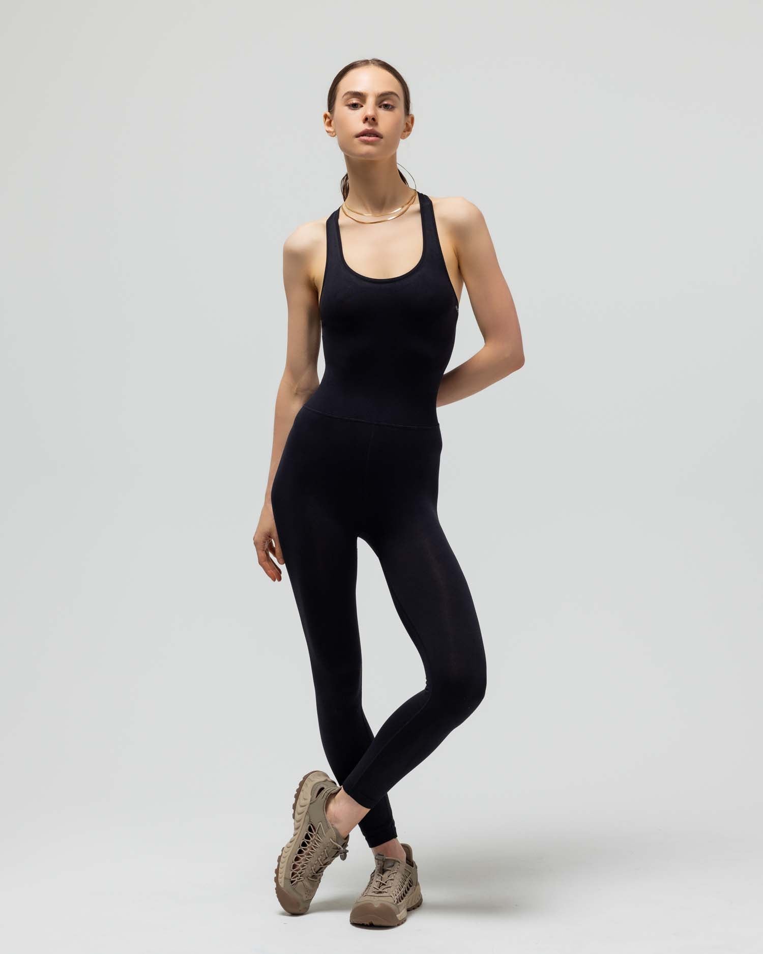 One piece workout clearance jumpsuit