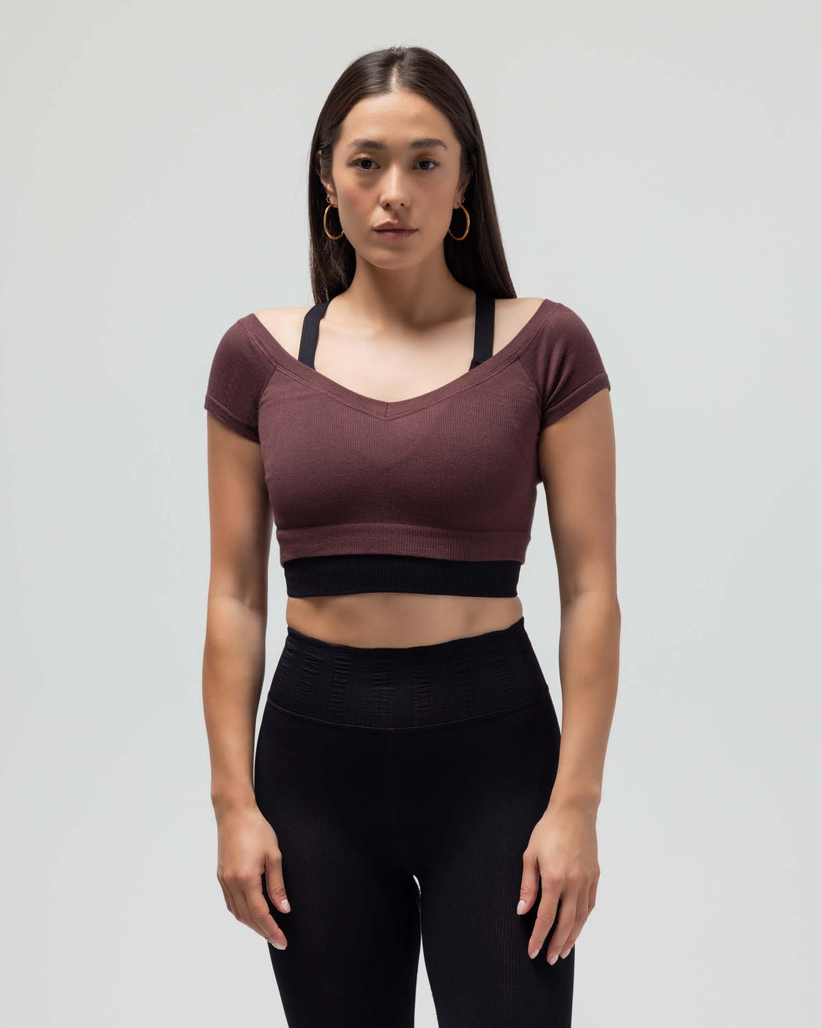 The Ribbed Cap-Sleeve Top