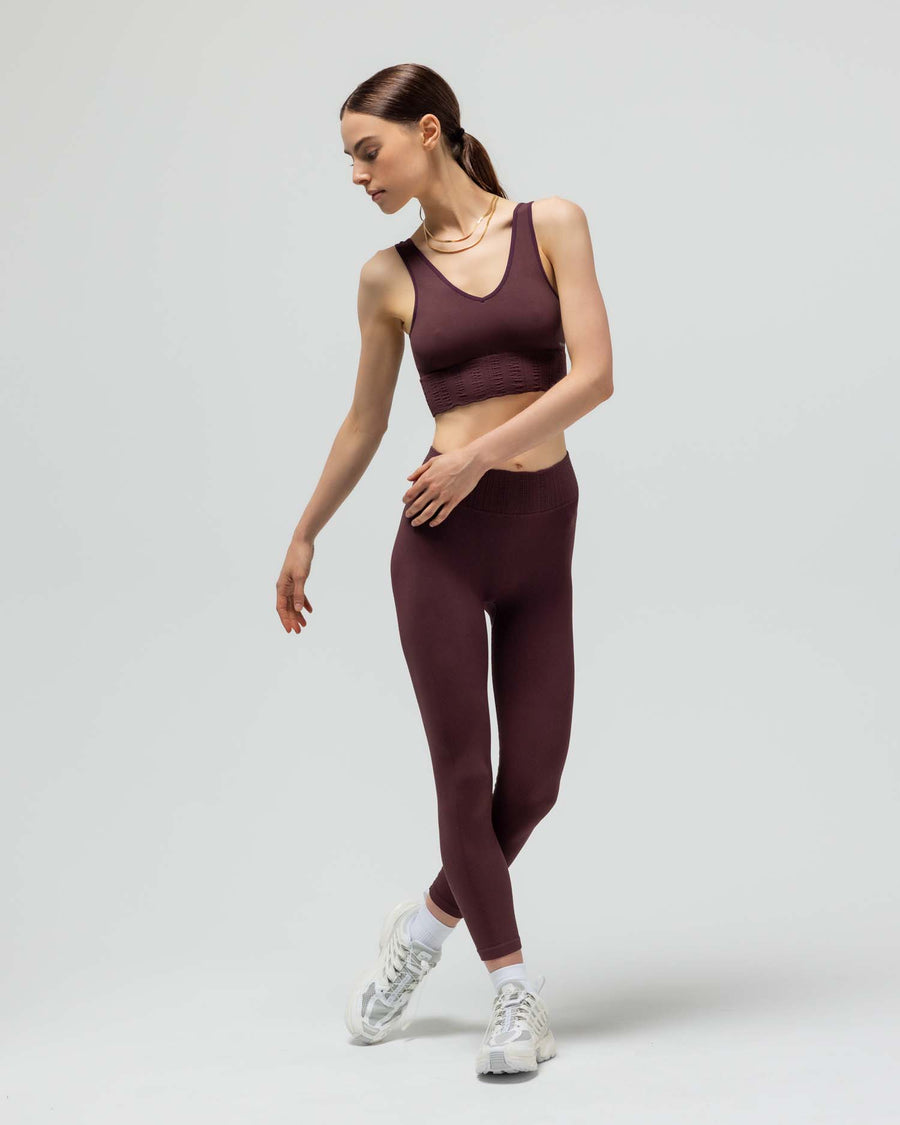 The Ribbed Legging