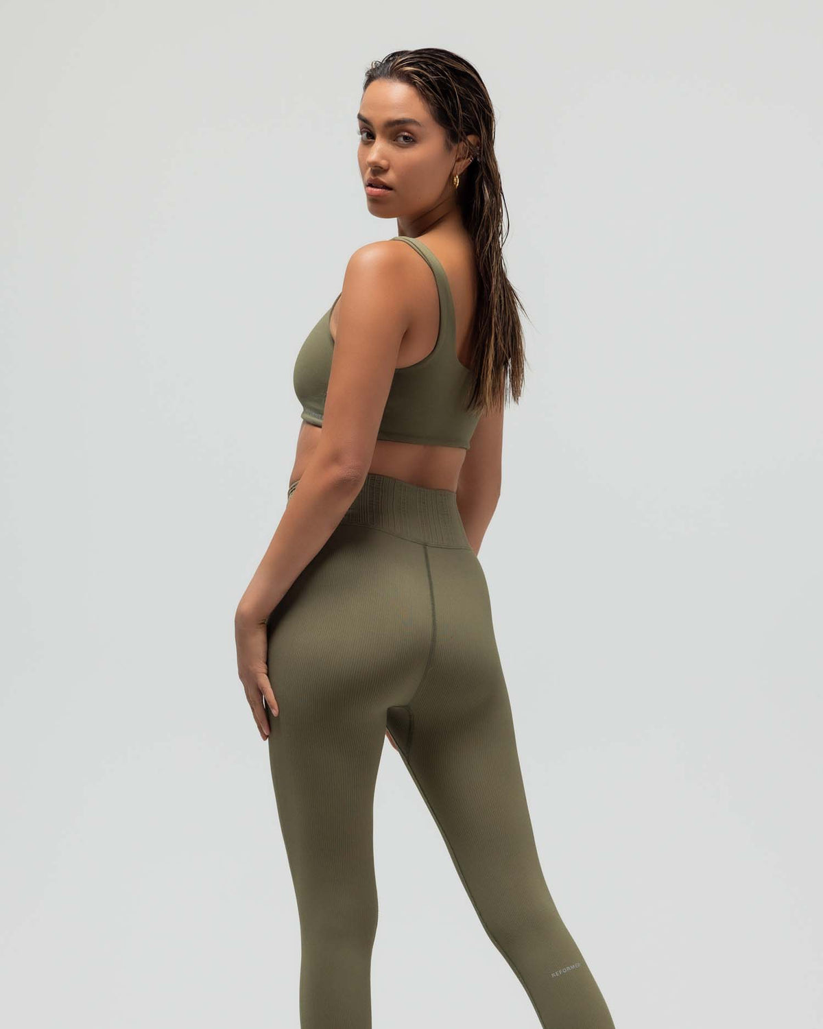 The Ribbed Legging
