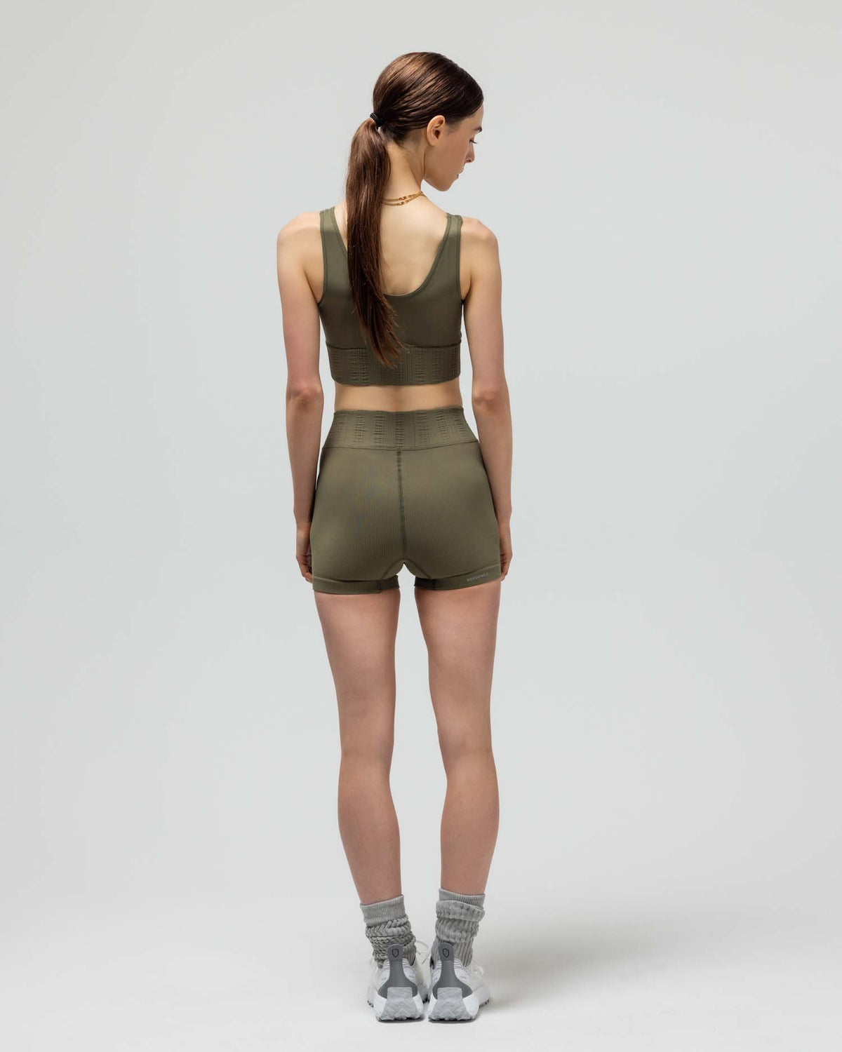 The Ribbed Biker Short